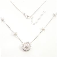 Collana Domar Gioielli Donna Collana argento 925 in Argento Cubic Zirconia NZB118907